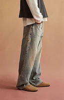 RARE DNM EDIT Tint Light Blue Baggy Jeans