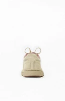 Reebok Beige Club C 85 Smooth Suede Shoes