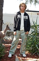 Pacsun Kids Camo Baggy Cargo Jeans
