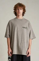 Fear of God Essentials Heather Grey Crew Neck T-Shirt