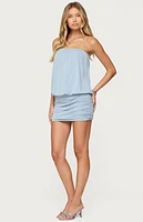 Edikted Paloma Strapless Mini Dress