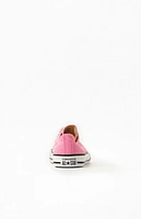 Converse Kids Pink Chuck Taylor All Star Low Top Shoes