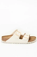Birkenstock Women's Arizona Slide Sandal Cream