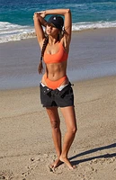 Pacsun Orange Taylor Tank Bikini Top