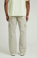 PacSun Beige Baggy Cargo Pants