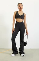 PAC 1980 WHISPER Active Crossover Flare Yoga Pants