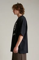 Fear of God Essentials Black Heavy Crew Neck T-Shirt