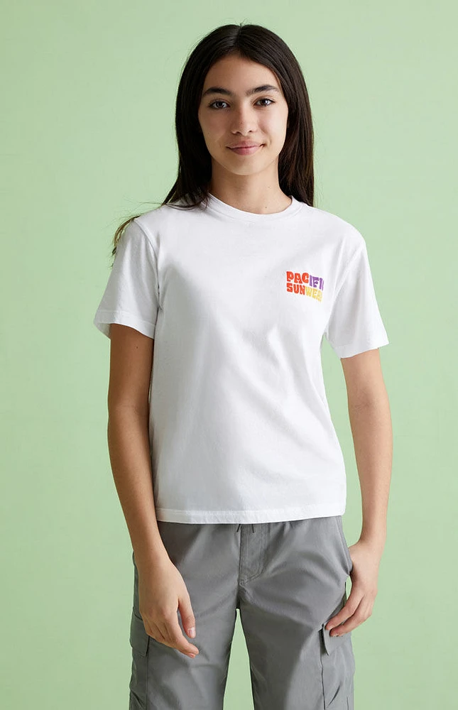 PacSun Kids Pacific Sunwear Rainbow T-Shirt