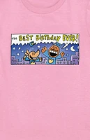 Kids Dog Man The Best Birthday Ever T-Shirt