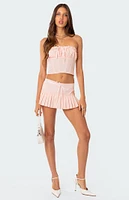 Edikted Karmen Pleated Mini Skort