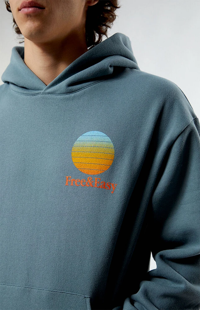 Free & Easy Three Palms Heavy Fleece Hoodie