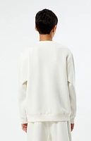 Pacsun Kids Off White Pacific Sunwear Crew Neck Sweatshirt