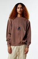 PacSun Mammoth Embroidered Crew Neck Sweatshirt