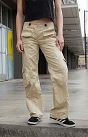 John Galt Beige Kim Cargo Pants