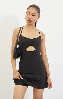 PAC 1980 WHISPER Active Black Delilah Dress