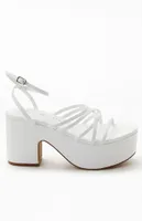 Daisy Street Women's Strappy Platform Heels