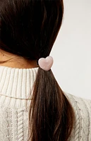 LA Hearts Heart Stone Hair Tie