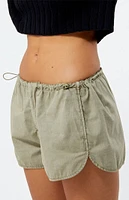 LA Hearts Elastic Waist Bungee Shorts