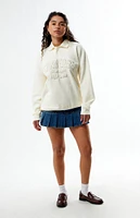 Converse Retro Polo Sweatshirt