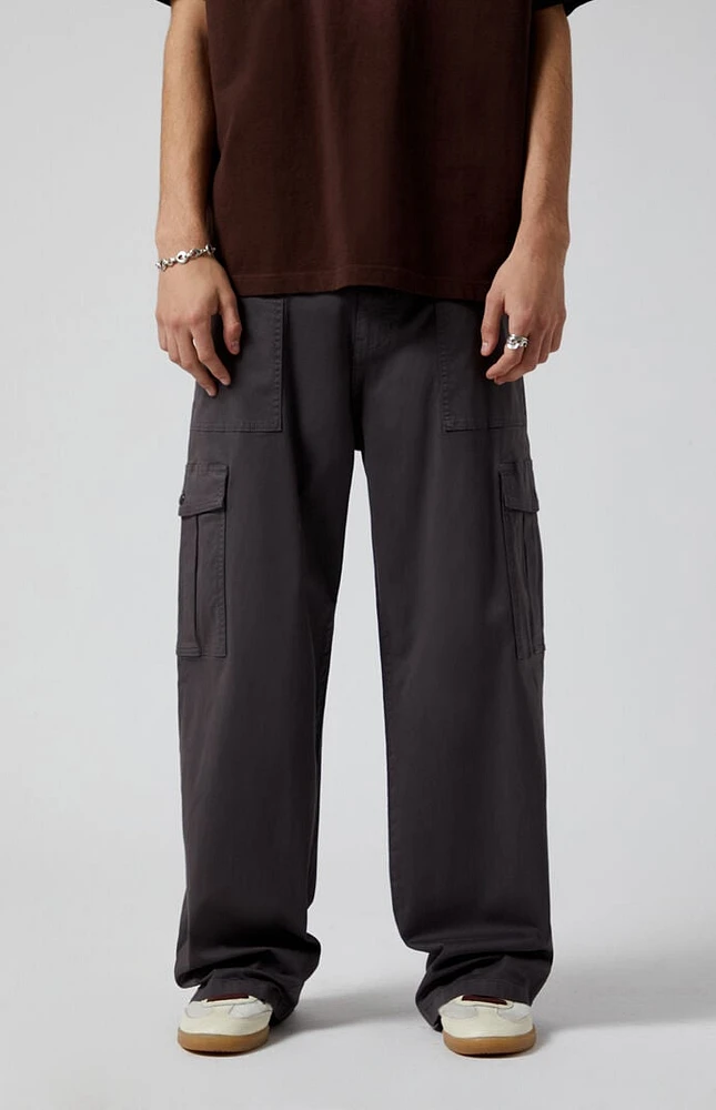 PacSun Stretch Asphalt Extreme Baggy Cargo Jeans