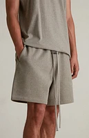 Fear of God Essentials Homestead Heather Soccer Fleece Sweat Shorts