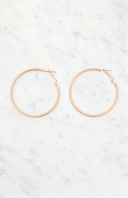 John Galt Gold Hoop Earrings