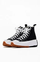Converse Black Run Star Hike High Top Sneakers