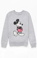 Junk Food Kids Classic Mickey Crew Neck Sweatshirt