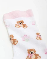 Doublesoul 3 Pack Sweetly High Crew Socks