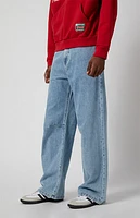 Pacsun Blake Seam Darts Extreme Baggy Jeans Light Indigo