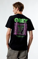 Obey Chain Link Fence Icon T-Shirt