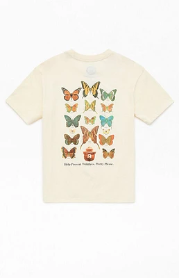 Kids Smokey Bear Butterflies T-Shirt