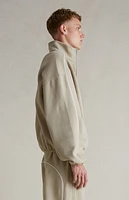 Fear of God Essentials Timber & Cloud White Modern Fleece Track Jacket
