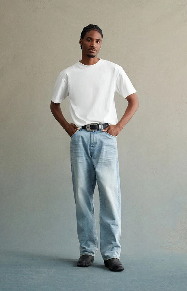 RARE DNM EDIT Light Indigo Baggy Jeans