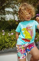 Boardies Kids Dino Takeover 5.5" Swim Trunks