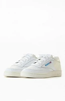 Reebok White & Blue Club C Vintage Shoes