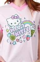 Hello Kitty Sweet Treats V-Neck T-Shirt