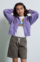 Pacsun Kids Olive Volley Shorts