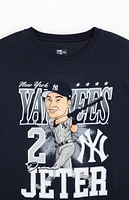 New Era NY Yankees Derek Jeter Caricature T-Shirt