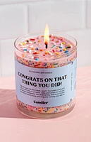 Candier Congrats Candle
