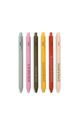 ban.do Garden Sayings Write On Gel Pen Set