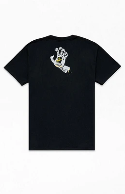 Santa Cruz Kids Black Screaming Hand T-Shirt