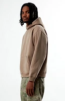 PacSun Desert Taupe Solid Hoodie