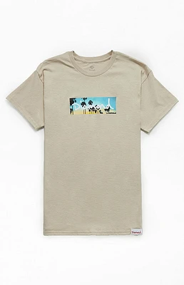 Diamond Supply Co Palm Trees Box Logo T-Shirt
