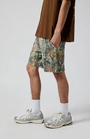 PacSun Camo Fleece Volley Sweat Shorts