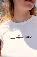 John Galt New York City Embroidered T-Shirt