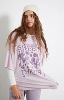 Golden Hour Sweet Things Oversized T-Shirt