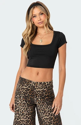 Edikted Ricki Cropped T-Shirt