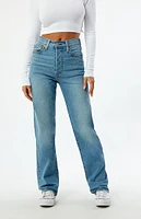 Levi's Ribcage Full Length Straight Jeans