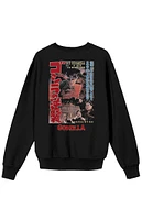 Godzilla Key Art Crew Neck Sweatshirt